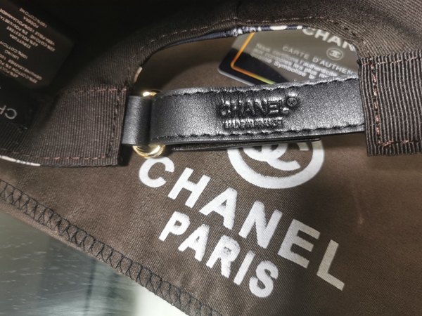 ブランド帽子角部分ディテール